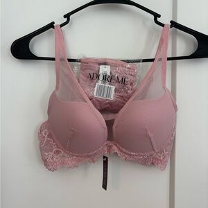 Adore Me Blush Lace Bra